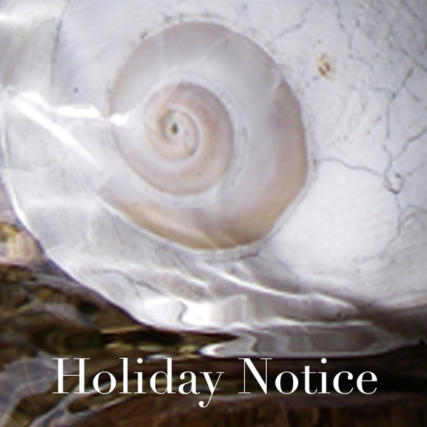 Holiday Notice