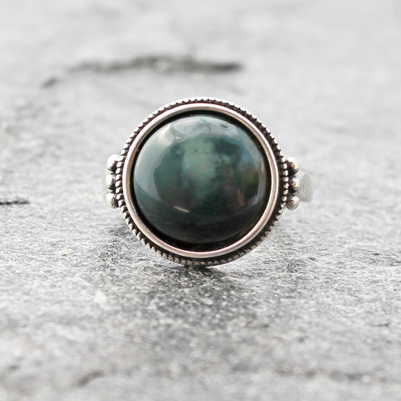 blue mountain jasper ring