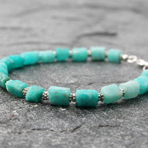 Amazonite bracelet, neva murtha jewelry, sunshine coast bc jewelry