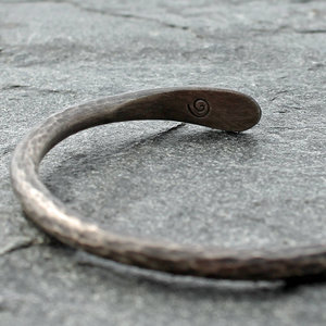 Hammered Sterling Silver Cuff