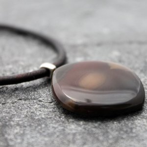 Black Bruneau Jasper Necklace