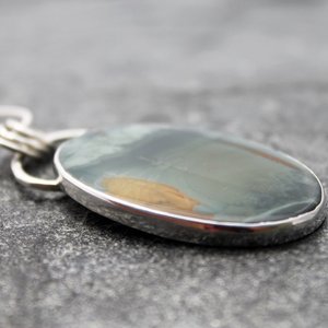 Morrisonite Jasper Necklace with Silver