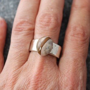 Blue Biggs Jasper Ring