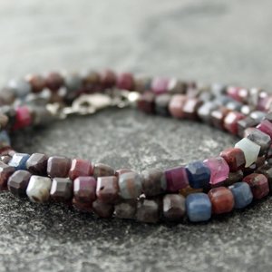 Umba Sapphire Wrap Bracelet and Necklace