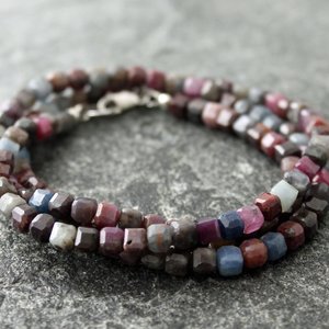 Umba Sapphire Wrap Bracelet and Necklace