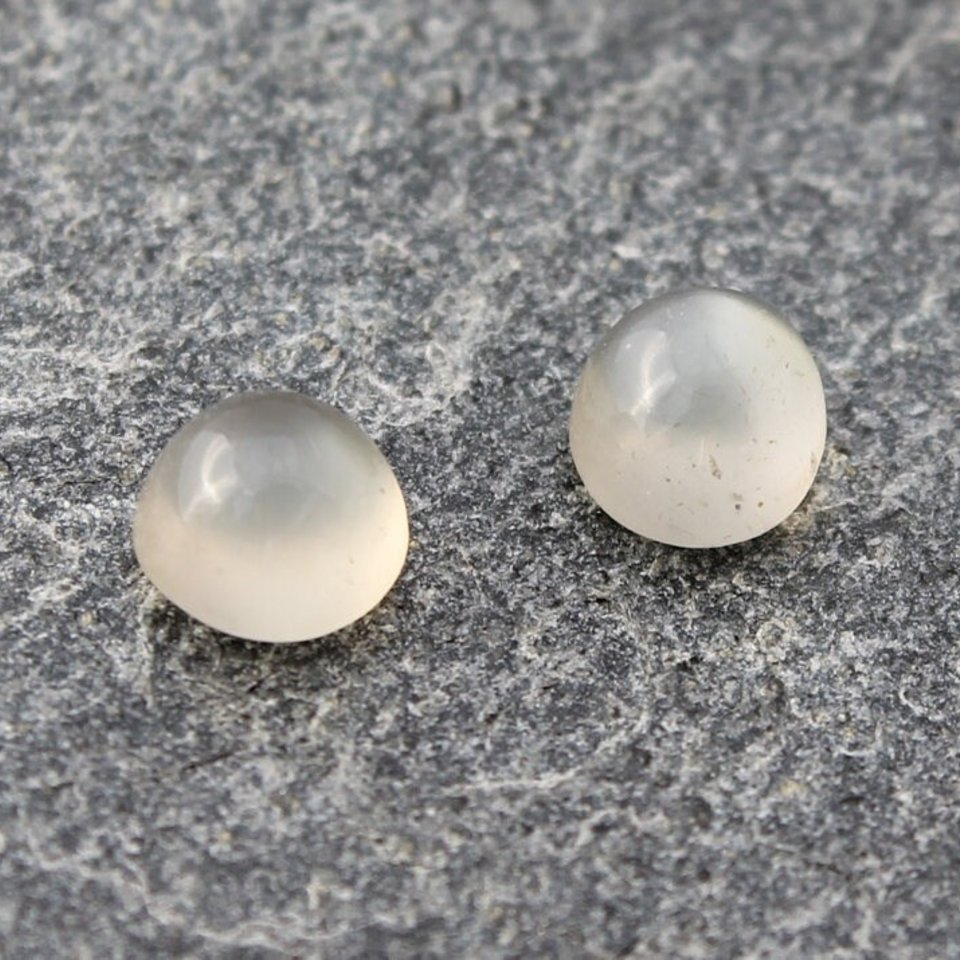 Green Moonstone Ring with Silver or 14k Gold