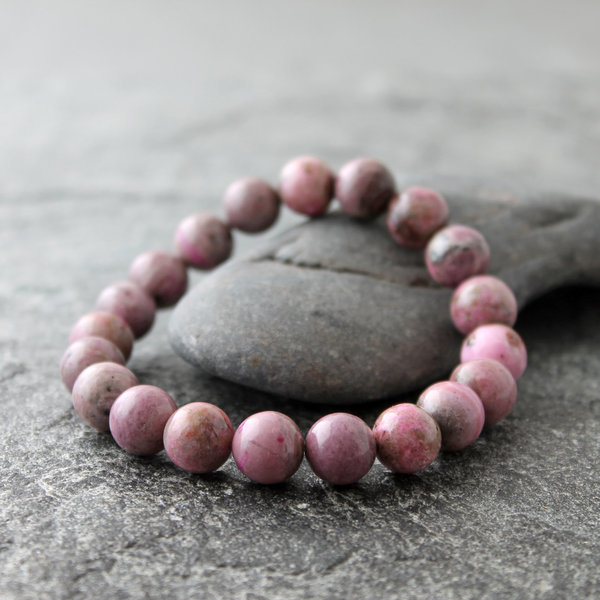 pink sugilite bracelet, neva murtha jewelry, sunshine coast bc jewelry