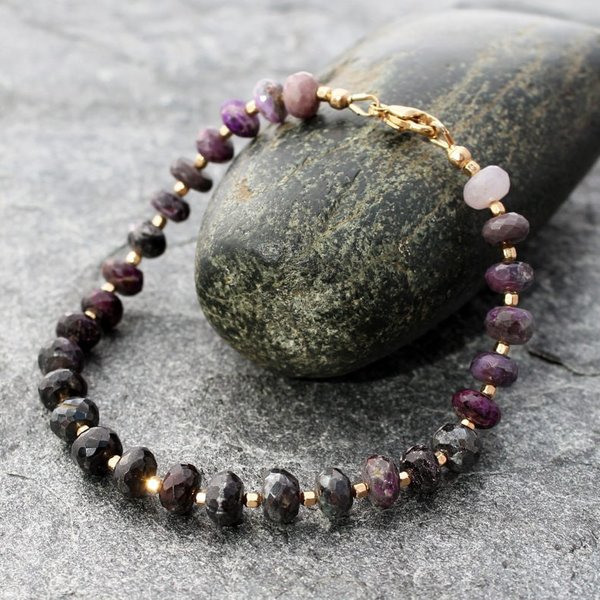 Sugilite Bracelet, neva murtha jewelry, sunshine coast bc jewelry